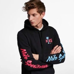 Nike NSW South Beach Hoodie Men’s Medium Black
